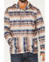 Image #3 - Rock & Roll Denim Men's Southwestern Print Performance Hooded Sweatshirt, Tan, hi-res