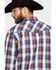 Image #5 - Cowboy Hardware Men's Multi Large Plaid Long Sleeve Western Shirt, , hi-res