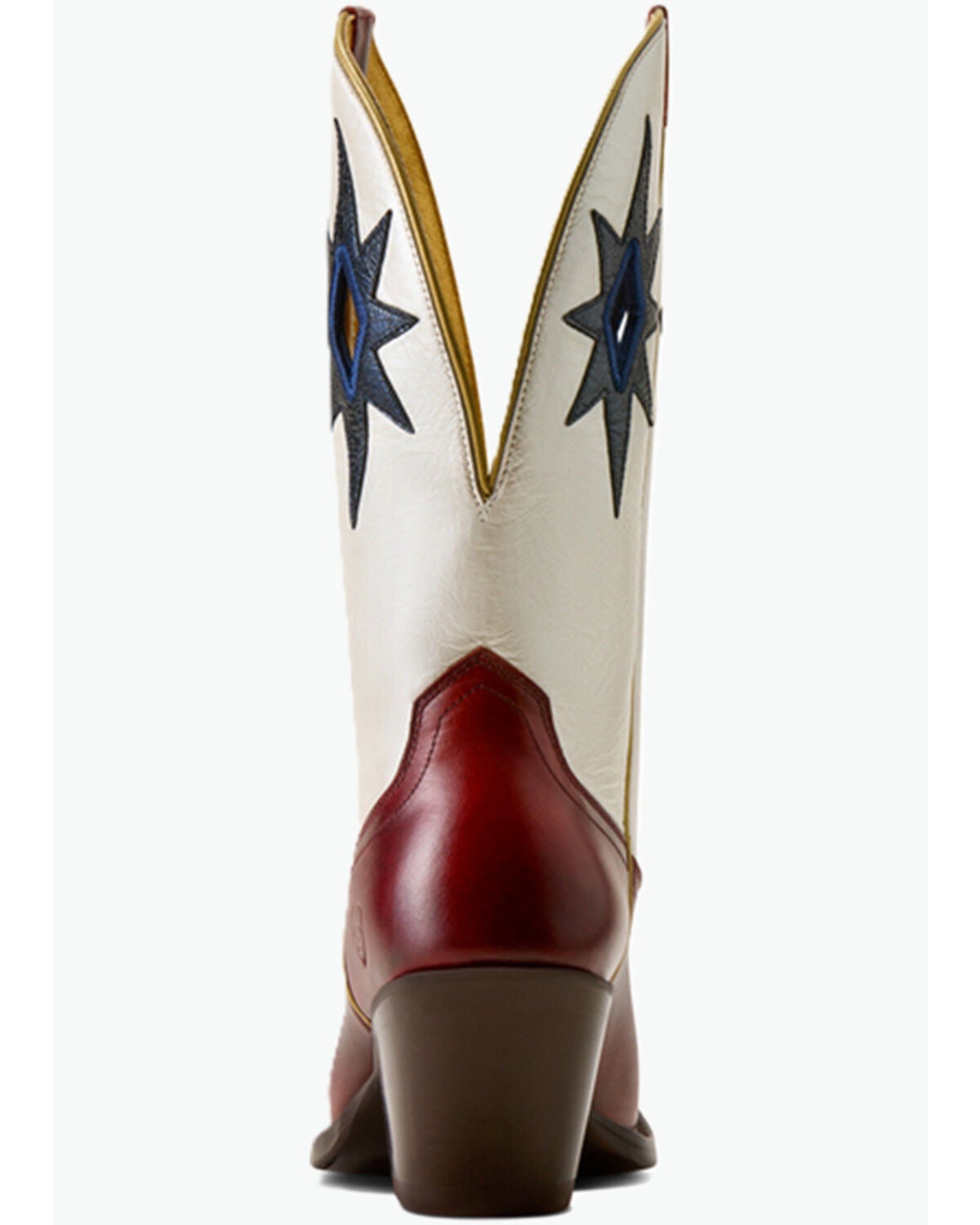 Image #3 - Ariat Women's Starlight Western Boots - Snip Toe, Red, hi-res