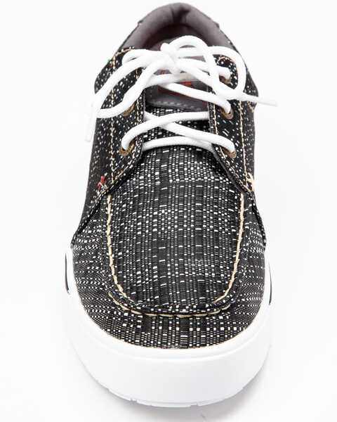 Image #4 - Twisted X Men's ECO Casual Athletic Shoes - Moc Toe, Black/white, hi-res