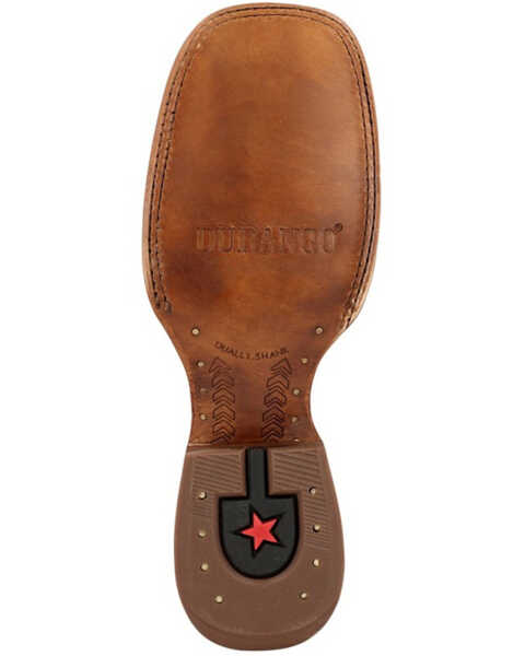 Image #7 - Durango Men's PRCA Collection Shrunken Bullhide Western Boots - Broad Square Toe , Multi, hi-res