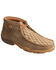 Image #1 - Twisted X Men's Driving Moccasin Shoes - Moc Toe, Brown, hi-res
