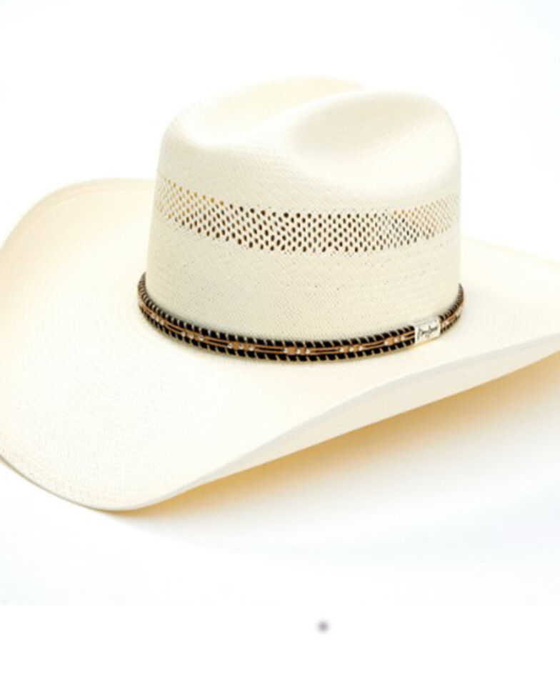 Resistol Natural Saddlebrook Shantung Straw Western Hat , Natural, hi-res