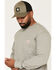 Image #3 - Carhartt Men's FR Force Oil Rig Loose Long Sleeve Work Shirt, Off White, hi-res