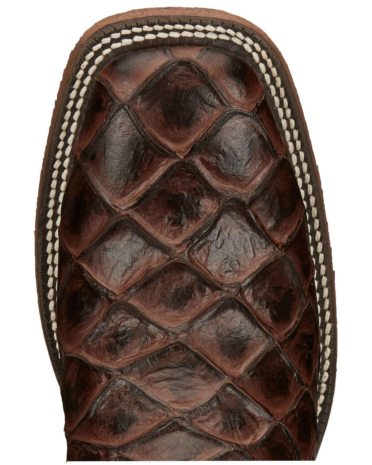 Image #6 - Nocona Men's Turner Chocolate Western Boots - Broad Square Toe, , hi-res