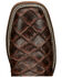 Image #6 - Nocona Men's Turner Chocolate Western Boots - Broad Square Toe, , hi-res