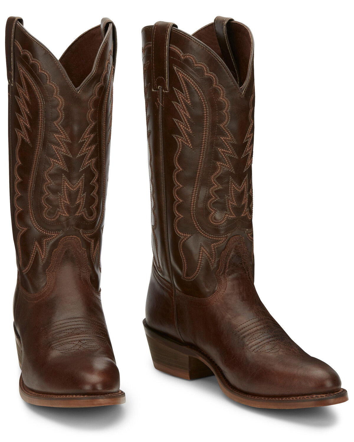 Image #1 - Nocona Men's Jackpot Brown Western Boots - Round Toe, Brown, hi-res
