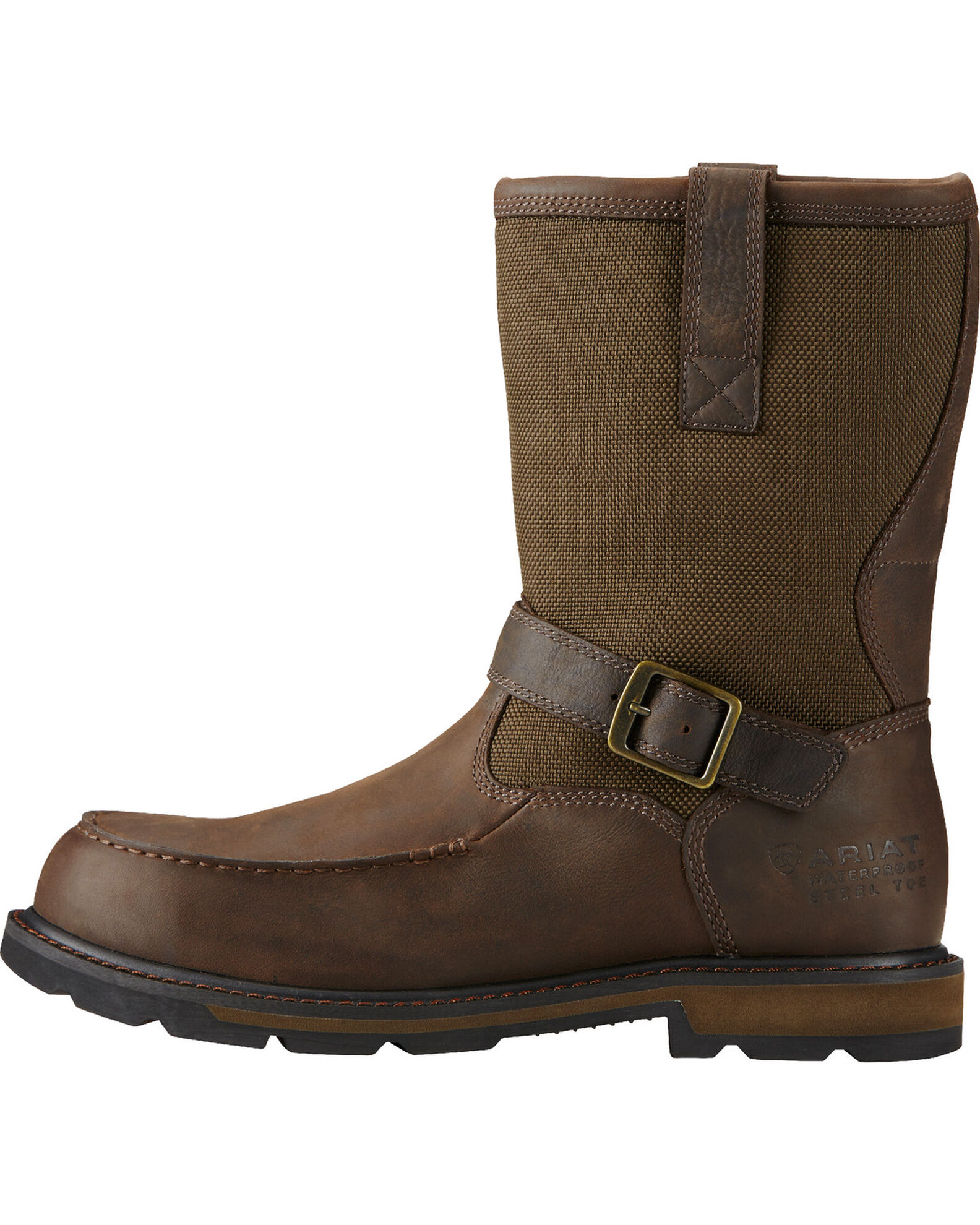 Ariat Men s Groundbreaker Work Boots Moc Toe Sheplers