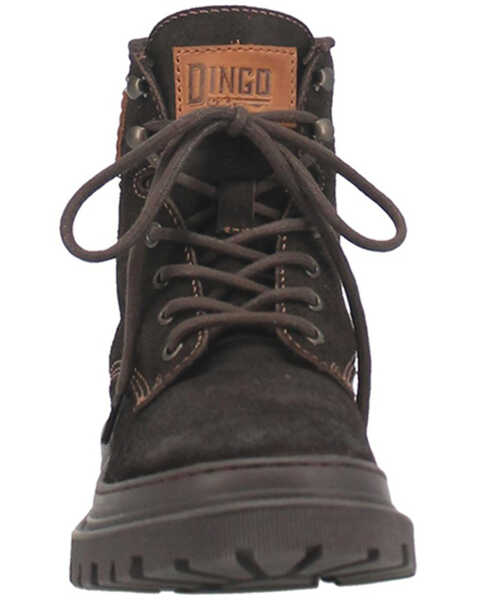Image #4 - Dingo Men's High Country Lace-Up Hiking Boot - Round Toe, Brown, hi-res