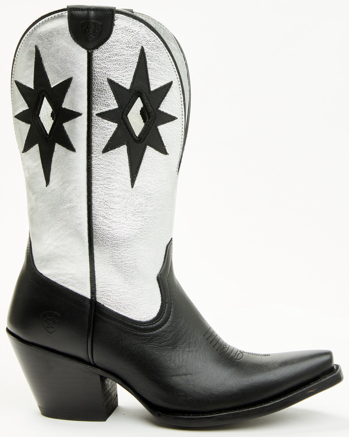 Image #2 - Ariat Women's Starlight Western Boots - Snip Toe, Black, hi-res