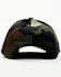 Brixton Men's Linwood Camo Baseball Cap, Olive, hi-res