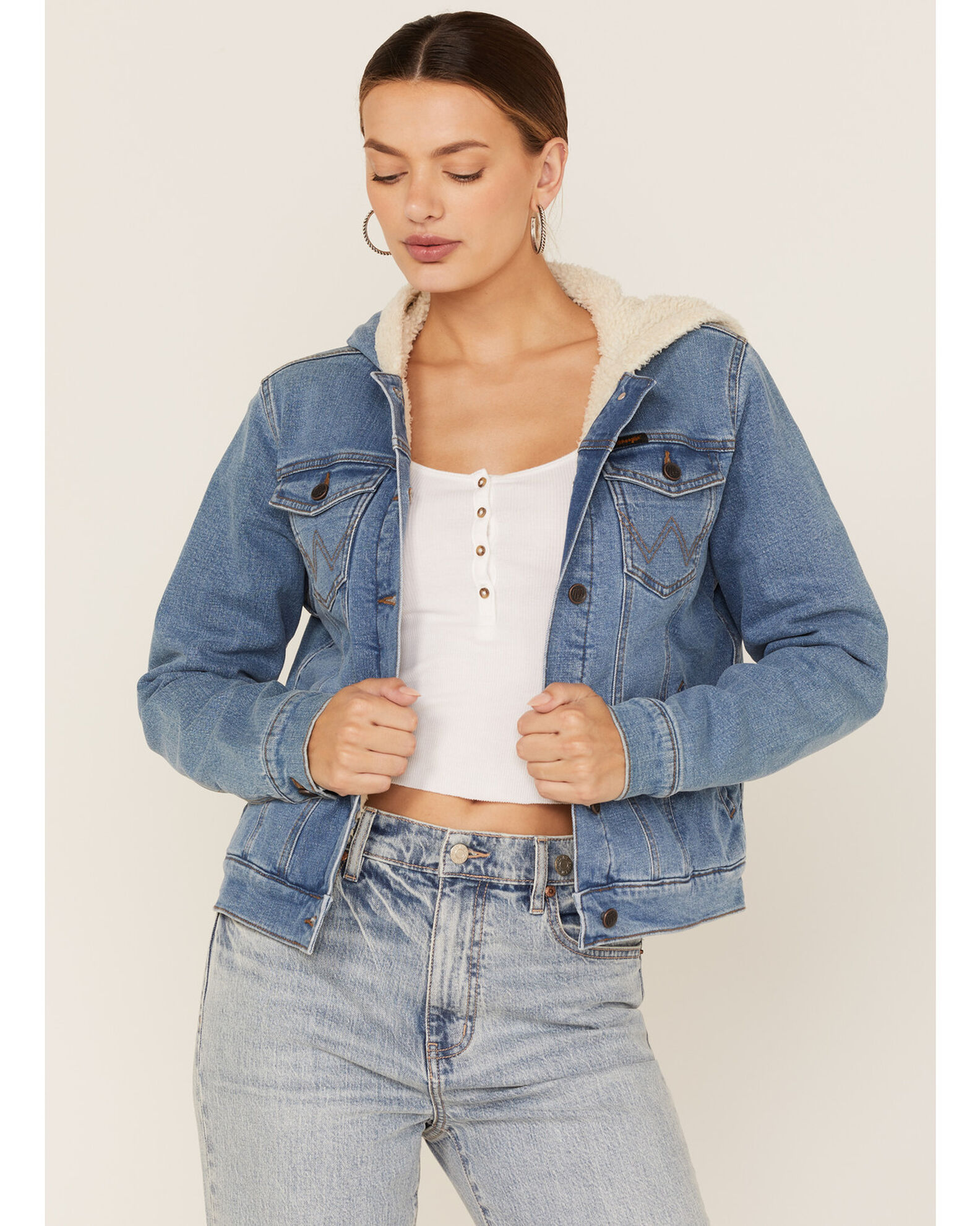 Rollas sherpa jacket new arrivals womens