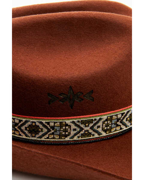 Image #2 - Idyllwind Women's Saville Felt Cowboy Hat, Rust Copper, hi-res
