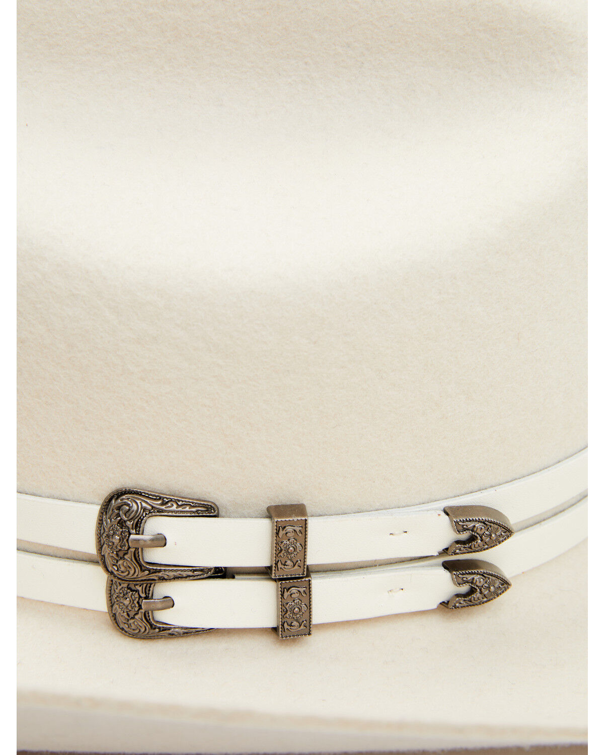 Image #2 - Idyllwind Women's Priscilla Felt Cowboy Hat, White, hi-res