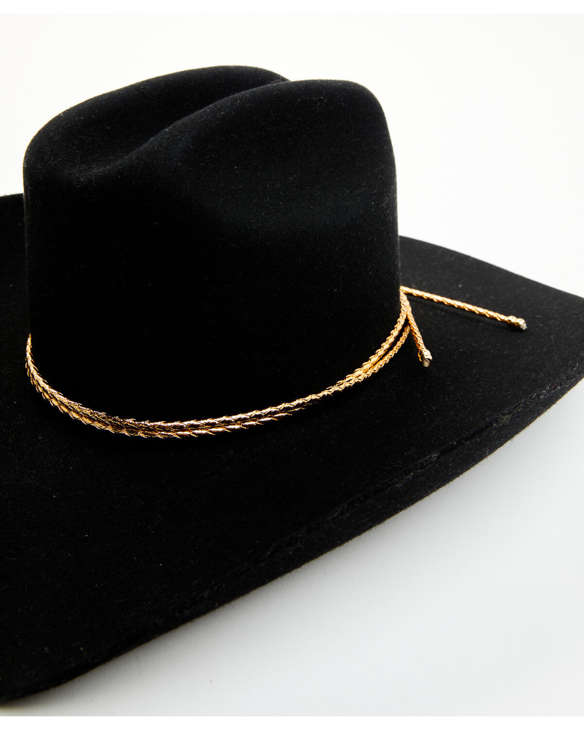 Image #1 - Austin Accent Corded Hat Band, Gold, hi-res
