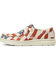 Image #2 - Ariat Women's Distressed Flag Print Hilo Flx Foam Slip-On Casual Shoe, Multi, hi-res