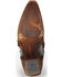Corral Women's Flowers Overlay & Studs Western Boots - Snip Toe, Brown, hi-res