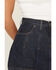 Image #2 - Levi's Women's Dark Wash Remember Together Pleated Denim Mini Skirt, Dark Wash, hi-res