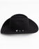 Image #4 - Serratelli 8X Rocker Steiner Exclusive Felt Cowboy Hat, Black, hi-res