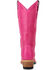 Image #5 - Lane Women's Emma Jane Tall Western Boots - Snip Toe, Hot Pink, hi-res