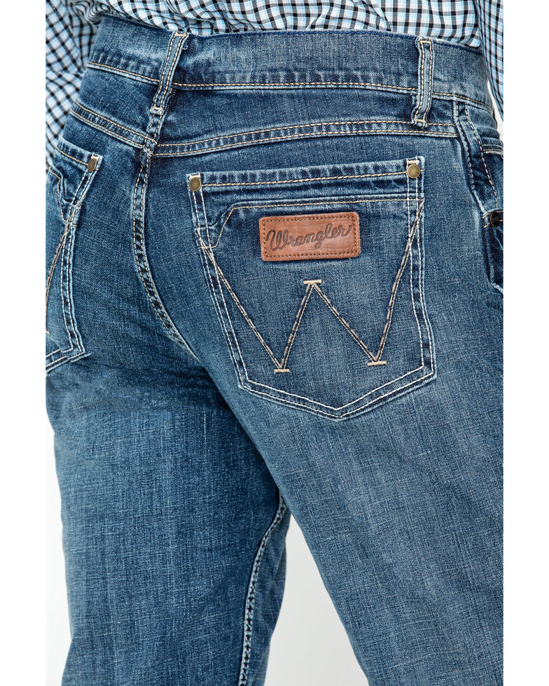 slim fit bootcut jeans