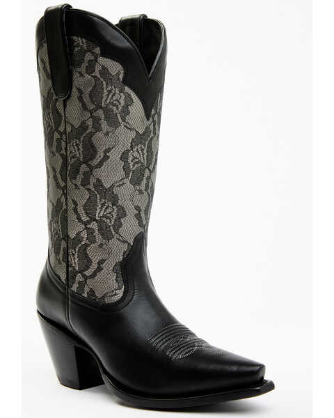 Image #1 - Shyanne Women's Blaire Western Boots - Snip Toe, Black, hi-res