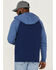 Kimes Ranch Men's Burn Off Horns Logo Hooded Sweatshirt, Navy, hi-res