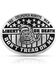 Image #1 - Montana Silversmiths Men's Don't Tread On Me Buckle, Silver, hi-res