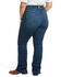 Ariat Women's R.E.A.L Perfect Rise Abby Stretch Straight Mackenzie Jeans - Plus, Blue, hi-res