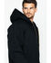 Image #2 - Carhartt Men's Duck Active Zip Front Work Jacket, Black, hi-res