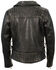 Image #2 - Milwaukee Leather Women's Lightweight Lace To Lace Motorcycle Leather  Jacket - 4X, Black, hi-res