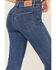Image #4 - Levi's Women's 724 Dark Wash High Rise Straight Crop Jeans, Blue, hi-res