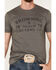 Image #3 - Browning Men's Arch Text Graphic Short Sleeve T-Shirt, Charcoal, hi-res