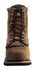 Justin Men's Pulley Waterproof Met Guard 8" Lace-Up Work Boots - Composite Toe, Brown, hi-res