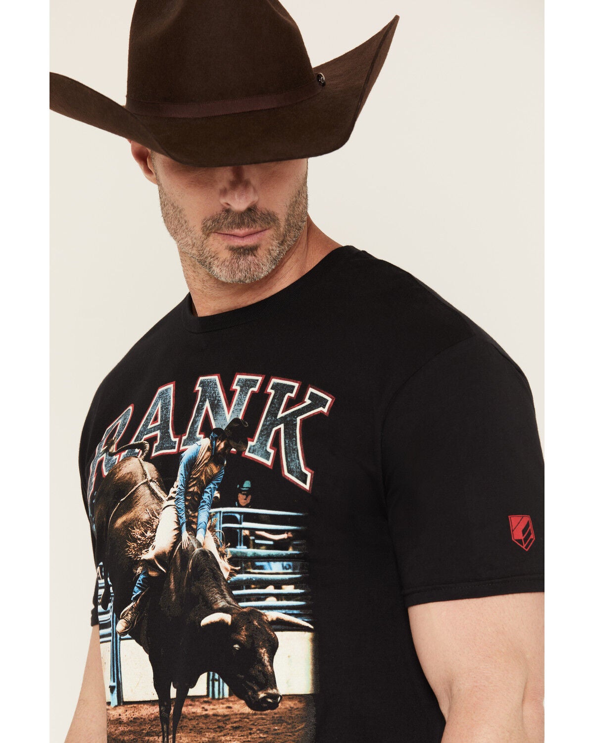 Image #2 - RANK 45&reg; Men's America's Sport Short Sleeve Graphic T-Shirt, Black, hi-res