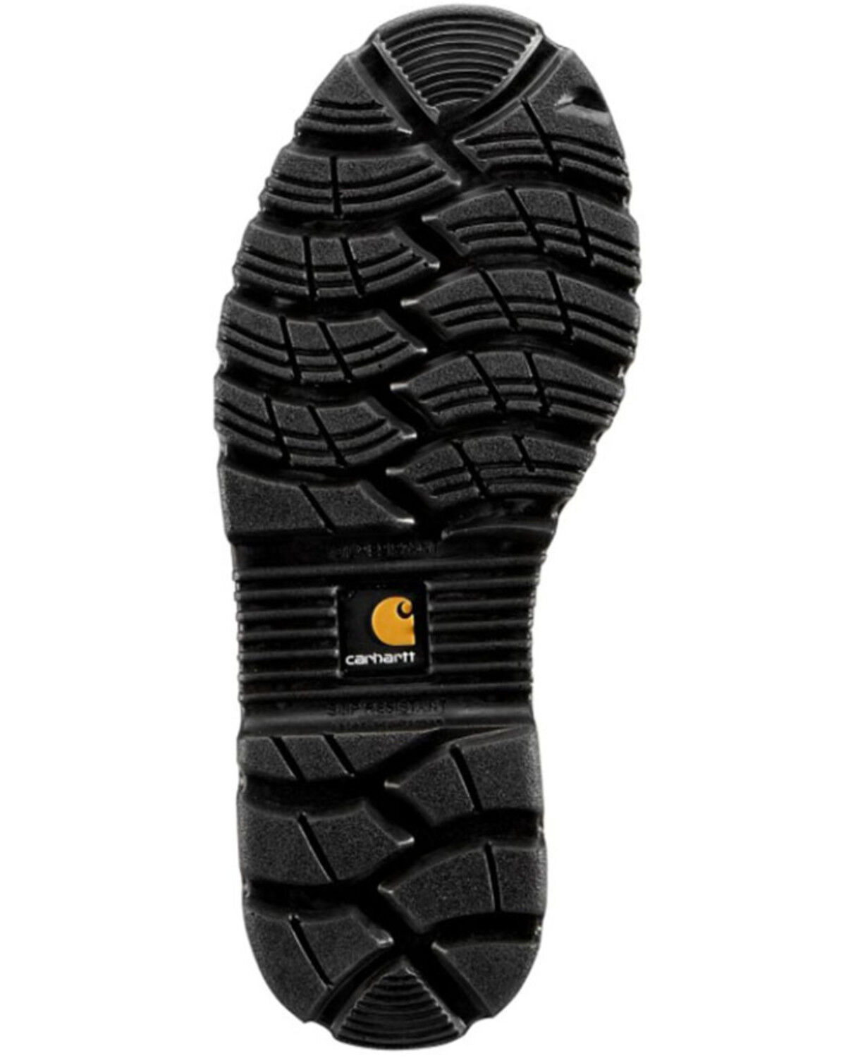 Image #5 - Carhartt Men's Waterproof Wellington Pull On Work Boots - Round Toe, Bison, hi-res