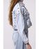 Image #2 - Azalea Wang Women's Jazella Light Wash Denim Studded Jacket, Light Wash, hi-res