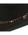 Justin Men's 2X Black Hills Wool Cowboy Hat, Black, hi-res