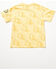Image #3 - John Deere Toddler Boys' Double Duty Digger Short Sleeve Graphic T-Shirt, Yellow, hi-res