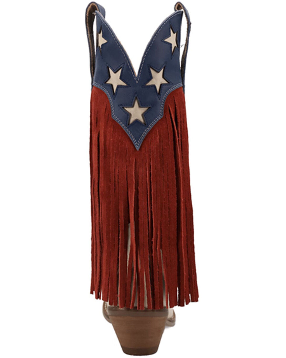 Image #5 - Dingo Women's Wild N' Free Fringe Western Boots - Snip Toe, Multi, hi-res