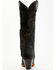 Image #5 - Corral Women's Floral Tall Western Boots - Snip Toe , Gold, hi-res