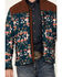 Image #3 - RANK 45® Men's Southwestern Print Color Block Jacket, Dark Teal, hi-res
