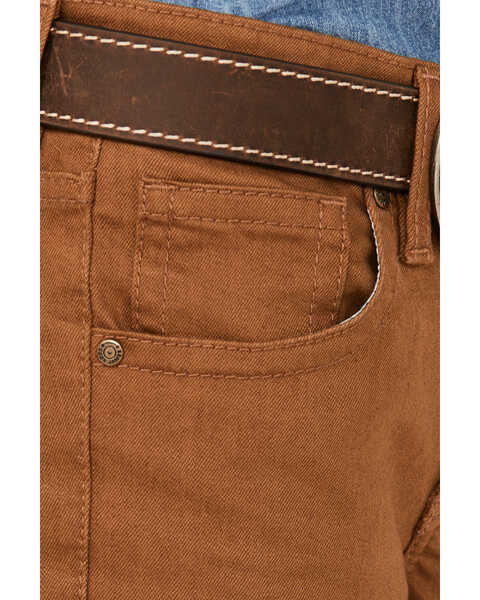 Image #2 - Cody James Boys' Rubber Slim Straight Stretch Jeans , Rust Copper, hi-res