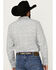 Image #4 - Gibson Trading Co Men's Static Paisley Floral Print Long Sleeve Pearl Snap Western Shirt, White, hi-res