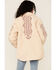 Image #4 - Driftwood Women's Cream Southwestern Pattern Sherpa Jacket, , hi-res