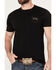 Image #3 - Howitzer Men's Freedom Sketch Short Sleeve T-Shirt, Black, hi-res