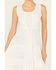 Image #3 - Scully Women's Lace-Up Jacquard Midi Dress, Ivory, hi-res