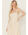 Image #2 - Bila Women's Floral Print Midi Dress, Natural, hi-res