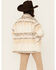 Image #4 - Ashley Women's Southwestern Print Button-Down Shacket, Cream, hi-res