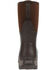 Northside Men's Glacier Drift Waterproof Rubber Work Boots - Soft Toe, Dark Brown, hi-res